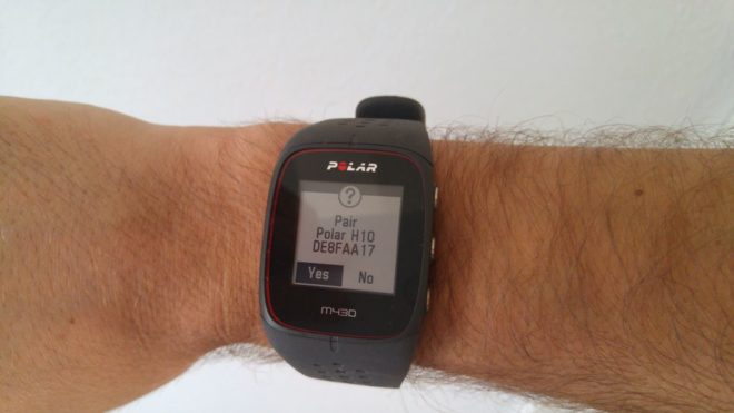 Polar M430 mit H10-Brustgurt