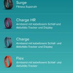 Fitbit App - Tracker einrichten