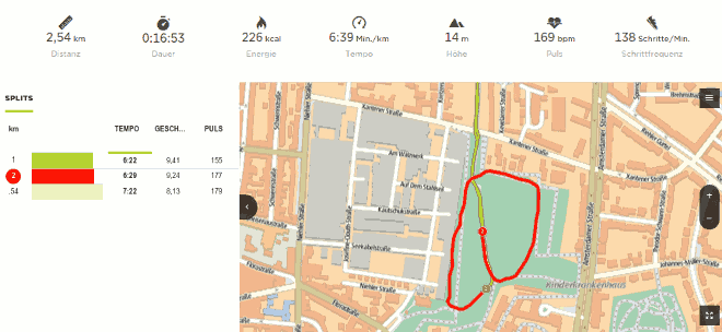 Spark Cardio: Laufen mit GPS