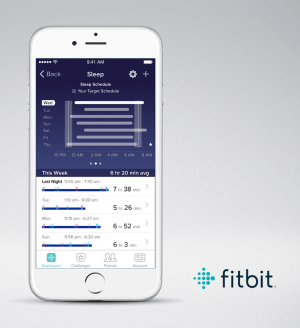 Fitbit App Schlaf-Funktionen