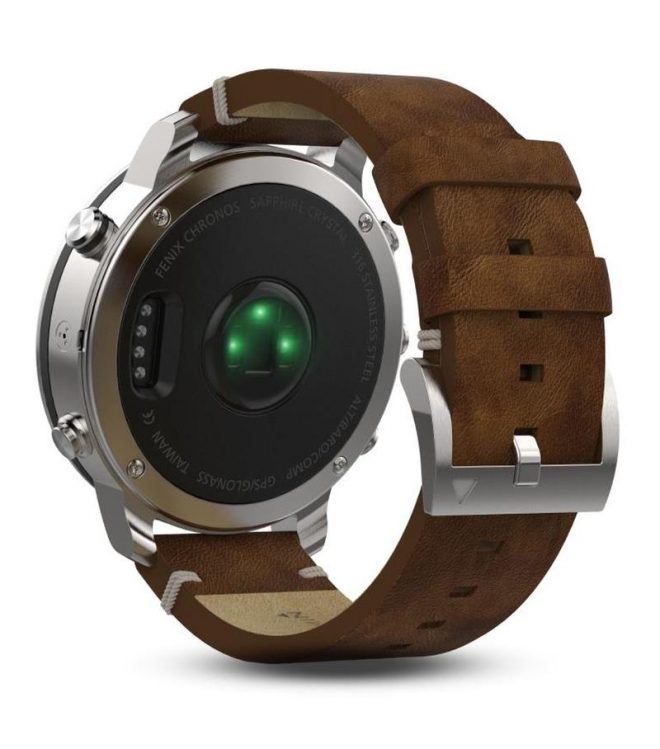 Garmin fenix Chronos Pulssensor (Quelle: Garmin Deutschland)