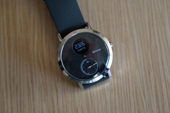 Schrittzähler Uhr Withings Steel HR - Zurückgelegte Schritte