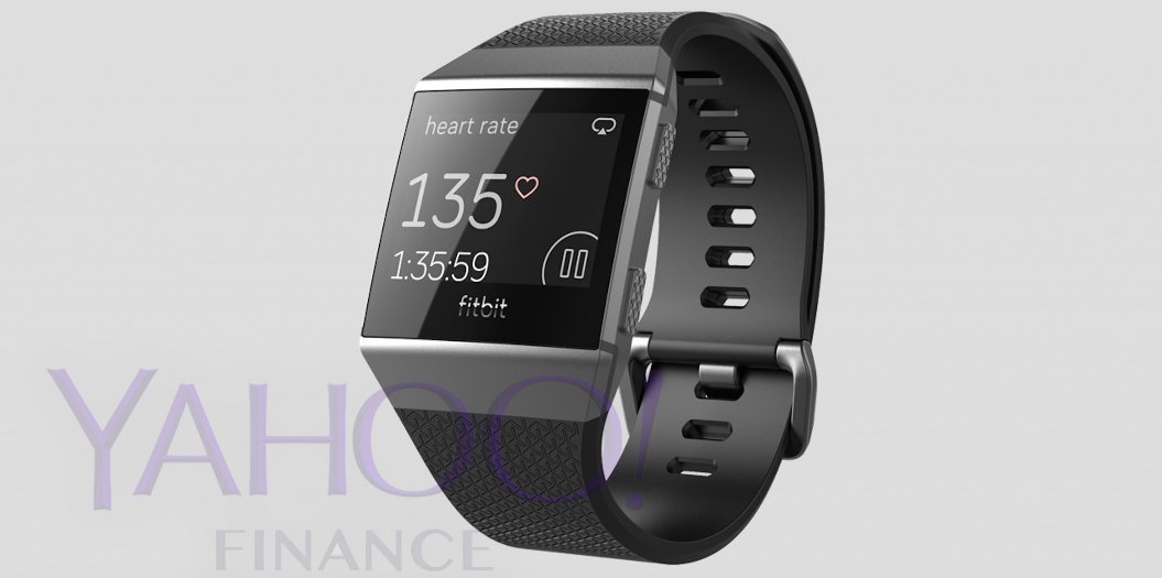 Project Higgs: Fitbits neue Smartwatch (Screenshot: finance.yahoo.com)