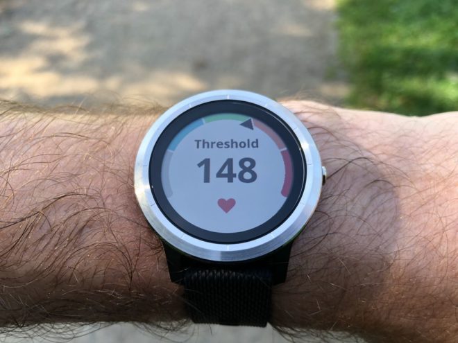 Garmin Vivoactive 3 - Aktuelle HR-Zone