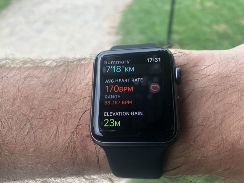 Apple Watch 3 Test GPS, Pulsmesser, Laufen (Teil 2) fitnessmodern.de
