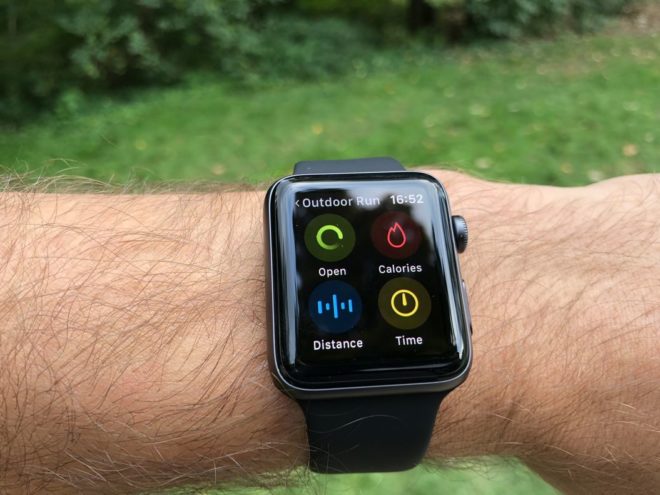 Apple Watch 3: Ziele bei Trainings setzen