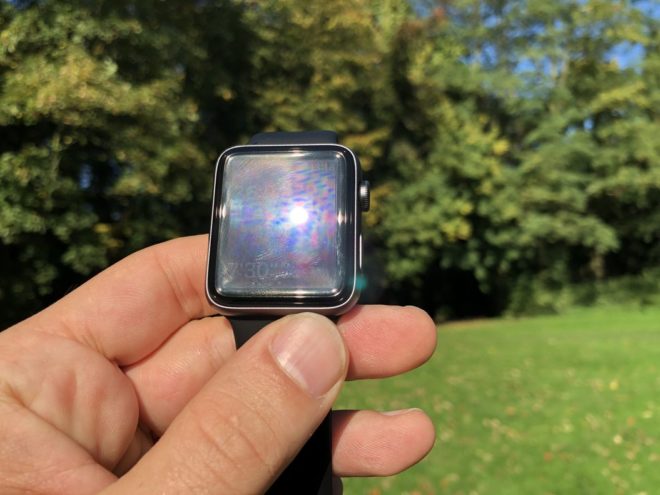 Apple Watch 3 - Direkte Sonneneinstrahlung