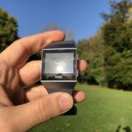 Fitbit Ionic - Direkte Sonneneinstrahlung