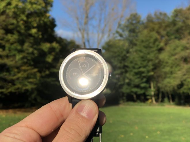 Garmin Vivoactive 3 - Direkte Sonneneinstrahlung