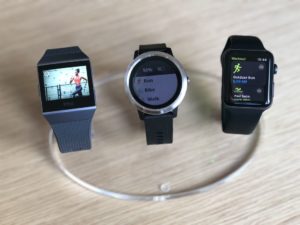 Fitbit Ionic vs Garmin Vivoactive 3 vs Apple Watch 3 - Sportprofile