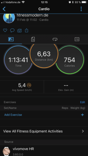 Garmin Connect App - Step Workout