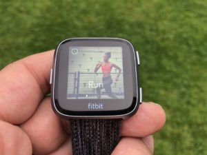 Fitbit Versa Test: Laufen