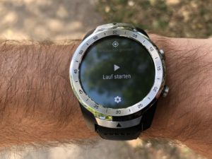 Mobvoi Ticwatch Pro Test: Laufen