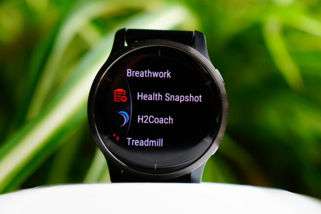 Garmin Venu 2: Health Snapshot