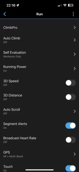 Garmin Connect App: Uhr konfigurieren
