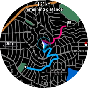 Amazfit T-Rex 3 Navigation Track-Navigation