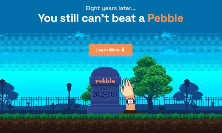 Die Pebble Smartwatch ist zurück! (Screenshot: Pebble)