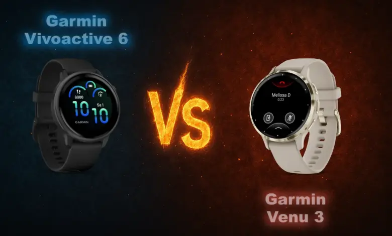 Garmin Vivoactive 6 versus Venu 3