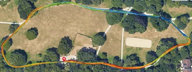 Garmin Venu X1 liefert im Test ordentliche GPS-Resultate