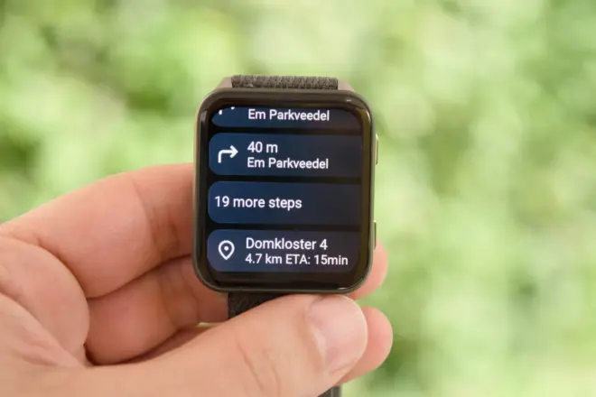Google Maps für Garmin Smartwatches: Bis zu drei Abbiegehinweise
