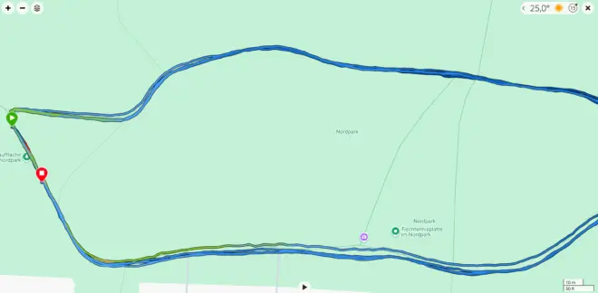 Garmin FR570 liefert im Test gute bis sehr gute GPS-Resultate