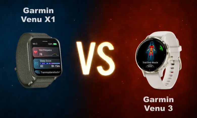 Garmin Venu X1 vs Venu 3